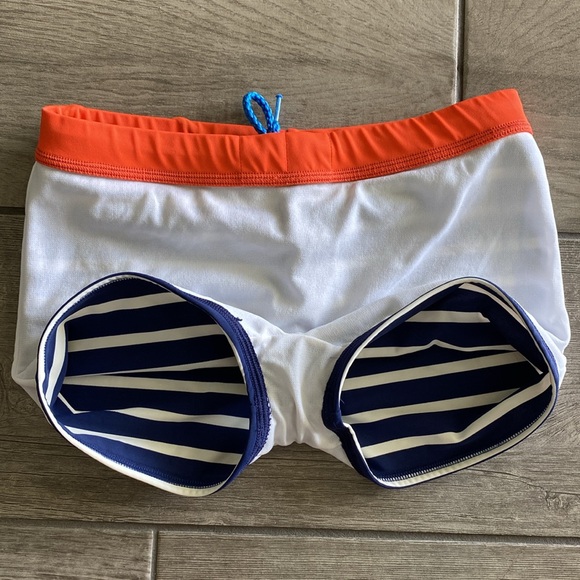 Mini Boden Boys Swim Trunks/Shorts - Striped - Picture 5 of 5